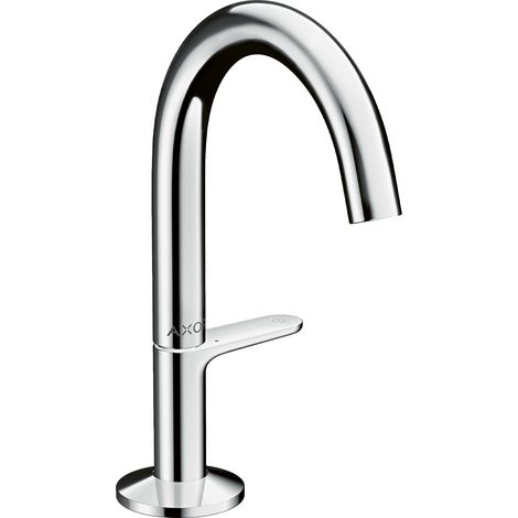 hansgrohe AXOR One Waschtischarmatur Select 140 mit Push-Open