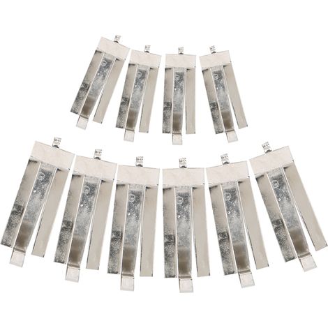 10 Pinces de Fixation pour Plateau en Verre Imprimante 3D, Clips en Acier Inoxydable, Accessoires de Lit Chaud, Lot de 10 (1/5)