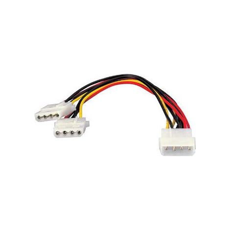 Equip Stromkabel Y-Kabel 1x 13,3cm 2x 13,3cm StBu 0,20m Polybeutel