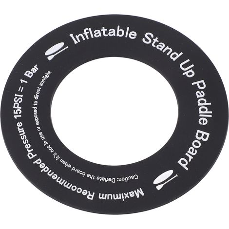 Joint d'adaptateur de vanne à gaz en PVC antidérapant pour planche de surf gonflable et bateau pneumatique (1/5)