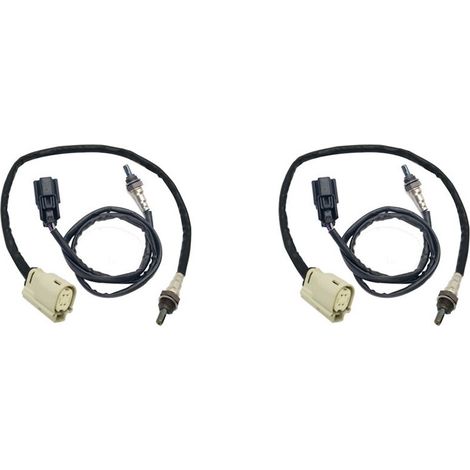 Sensores de oxígeno O2 delanteros y traseros (4 piezas) para Dyna FXD Softail FLS V-Rod VRSC 2012-2017 32700005 32700006