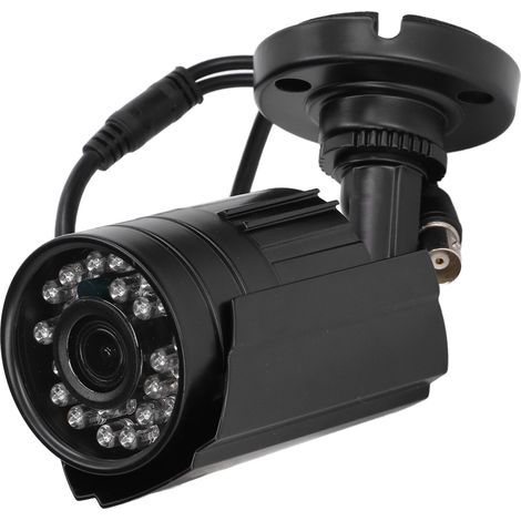 Caméra de sécurité Caméra de vidéosurveillance analogique 4 en 1 Caméra de surveillance Objectif 3,6 mm Vision nocturne infrarouge tanche pour extérieur IndoorNTCS (1/4)