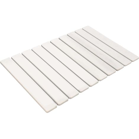 Tapis de séchage rapide pour comptoir de cuisine – Terre de diatomée pliable et absorbant pour égoutter pour café, ferme, restaurant, commerce (1/5)