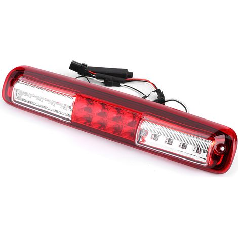 Feu arrière LED de frein en hauteur pour Chevy Silverado 1500/2500/3500 99-06 Rouge et Blanc (1/5)