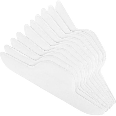 100 pièces de coussinets de sudation pour le cou, coussinets de sudation jetables spécialement pour les chemises pour hommes et pour femmes, qui s'adaptent parfaitement au cou (1/5)