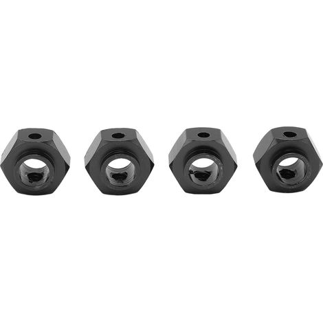 Élargisseur d'essieu de 6mm noir pour RC Traxxas 1/10 - Compatible modèles tout-terrain et crawler (1/5)