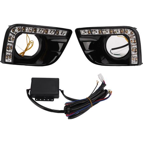 Kit 1x Feux de Jour LED Auto 3 Couleurs Ampoule Anti-Brouillard Avant Remplacement pour PRADO 2010-2013 (1/5)