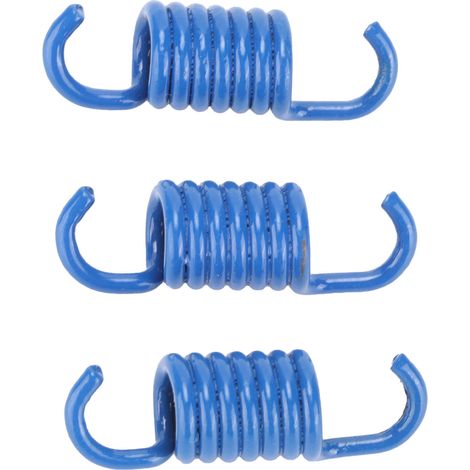 3 Ressorts d'Embrayage Moto Bleu 1500 TR/MIN pour Scooter 50cc GY6 QMB139 Pièce de Rechange (1/5)