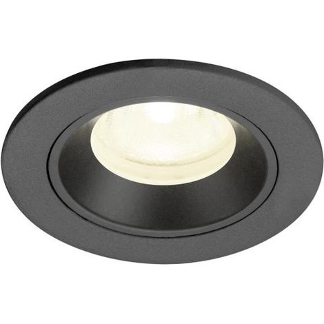 Spot encastré NUMINOS® XS intérieur 4000 K 40° IP20 rond noir - SLV - 1009310 (1/2)