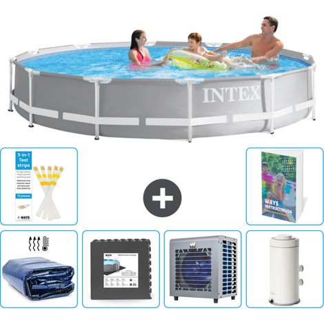 Prism Frame Pool Rund - 366x76 cm - 7-teilig S16 (1/5)