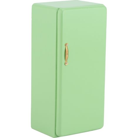 Réfrigérateur miniature pour maison de poupée à l'échelle 1:12 - Simulation de mobilier et d'appareil électroménager pour maison de poupée (1/5)