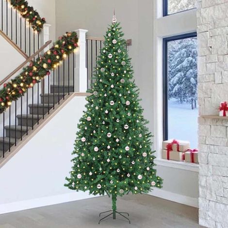 vidaXL Árbol de Navidad artificial Verde 300 cm PVC, Metal y Plástico (1/5)