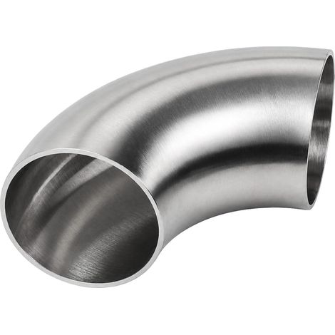 Coude en acier inoxydable SS304, coude de tuyau à 90 degrés 57mm, coudes pour échappement, coudes pour tuyau d’échappement (90°, 2,24 inch) (1/5)