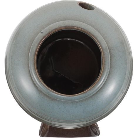 Fontaine en Pot de Céramique Moyen Bassin à Circulation Automatique Cascade Fontaine Paysagère Extérieure pour Jardin Terrasse et Intérieur Ornements Décoratifs D’Aquarium (1/5)