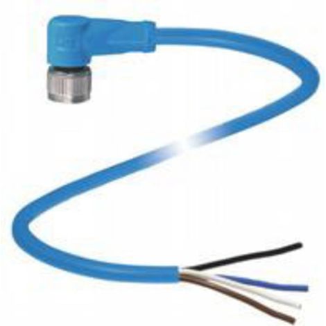 [NEUWERTIG] B-Ware Pepperl+Fuchs 132434 Kabeldose M12 Buchse Gewinkelt 10.00 M Industriestecker