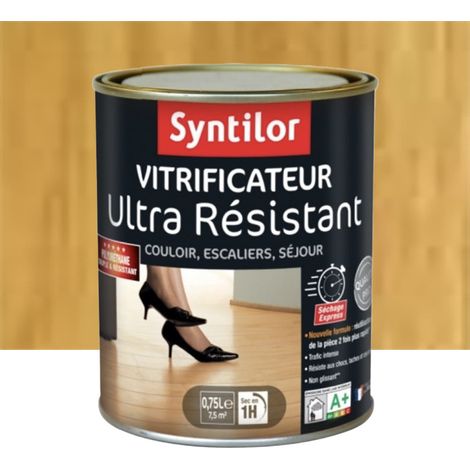 Vitrificateur Ultra Résistant Syntilor Incolore Satin 0,75 L (1/3)