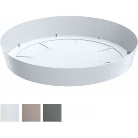Bandeja para macetas Lofly redonda gris 27 Pplast