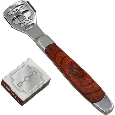 1 Ensemble Couteau à Amincir Cuir Manche Bois Outil de Maroquinerie en Acier Tranchant Précis pour Artisans et Amateurs (1/5)