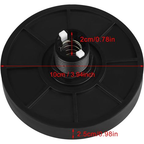 Bouton d'arcade lumineux 100mm blanc - LED pour console Convexité et remplacement (1/3)