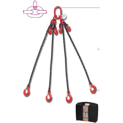 PENDENTI 8MM 4 BRACCI CON ACCORCIATORI MT.3 8098 (1/4)