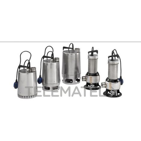 Grundfos Bomba sumergible Unilift AP50B Bomba para aguas residuales / Acero inoxidable Unilift AP50B.50.11.1.V, 1,75 kW 7,78 l/s 96004599