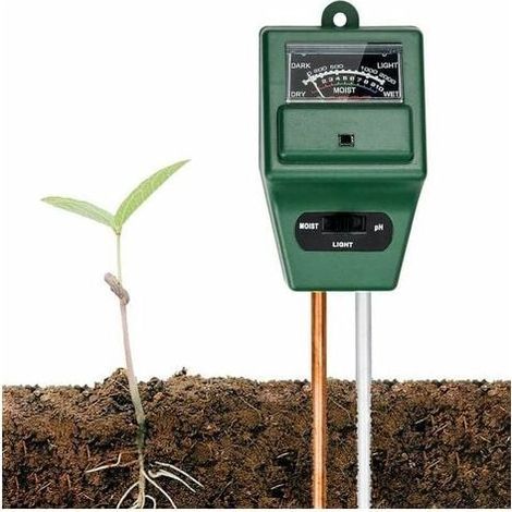 Testeur ph Terre 3 en 1 Testeur ph Sol, Soil Tester Kit Testeur Humidité Plantes PH Terre Metre Sol pour Fleurs/Herbe/Plante/Jardin/Ferme/pelouse 2905038MM (1/4)