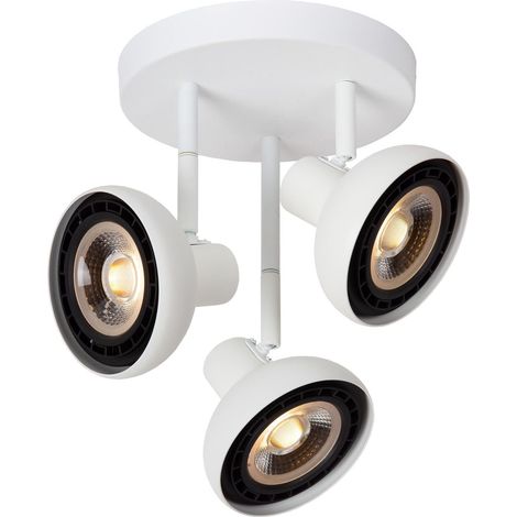 Lampe de plafond à 3 lampes Sensas design blanc GU10 ES111 - 30997/13/31 (1/2)