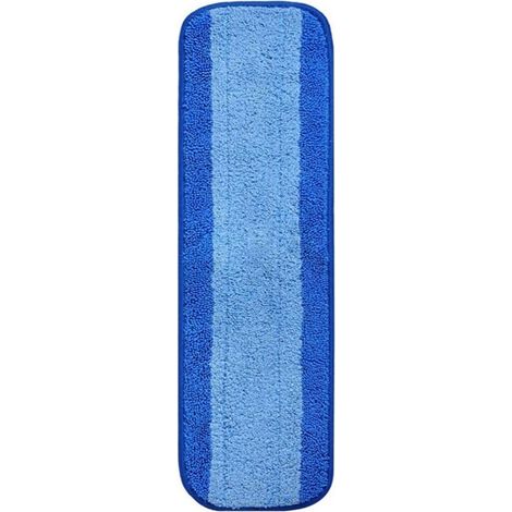 Lot de 3 Pads Compatibles avec Bona - Têtes de Rechange Microfibre pour Serpillière à Plat - Pads Lavables à Fixation Velcro pour Nettoyage Sec et Humide (1/5)