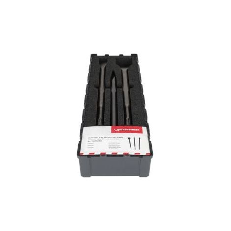 ROTHENBERGER Juego de cinceles 3 piezas SDS-plus - 1500002829