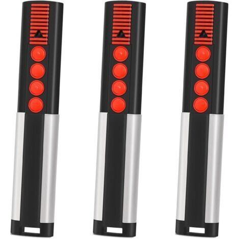Lot de 3 Télécommande Portail 868MHz, Télécommande Porte de Garage 4 Canaux, Compatibles avec 4020 TX03-868-4, 4026 TX03-868-2, 4020V000, 4026V000 (1/5)