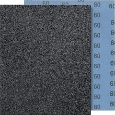 280X230Mm Blu Carta Vetrata, Grana 100 Fortis