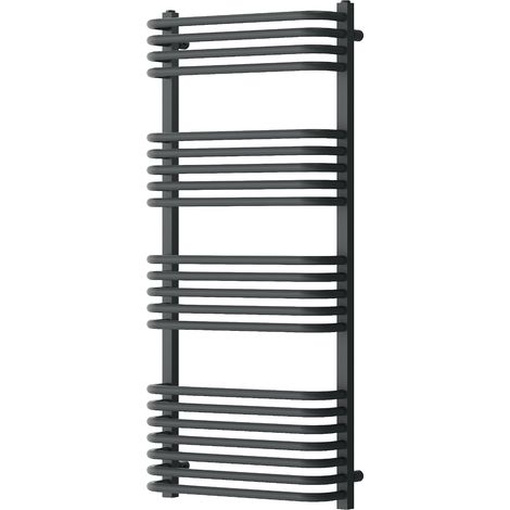 Mexen Apollo radiateur de salle de bain 1210 x 550 mm, 641 W, anthracite - W117-1210-550-00-66 (1/5)