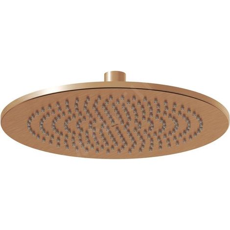 Ravak - Pomme de douche, diamètre 25 cm, or rose brossé X07P711 (1/4)