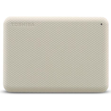 isco Duro Externo Portátil Toshiba Canvio Advance de 1TB, USB 3.2, Blanco (1/4)