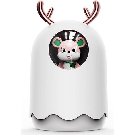 SABIR Humidificateur d'Air, Mini Diffuseur d’huiles Essentielles Humidificateur à Brume, Portable Silencieux Humidificateur D’air avec fonction veilleuse couleurpour Chambre, Bureau, Auto, Maison (1/5)