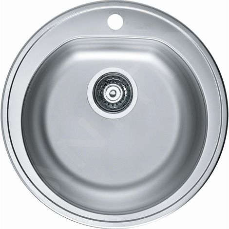 Alveus Form - Évier, diamètre 510 mm, inox 1116756 (1/3)