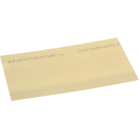 Jeu de cales, RS PRO, Laiton, 10 Feuilles ( Prix pour 1 )