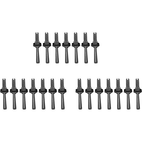 21 Set Nouveau Separateur de Pierre 9/16 Pouces Cales de Prise en Metal et Plumes Shims Beton Distributeur Outil A Main (1/5)