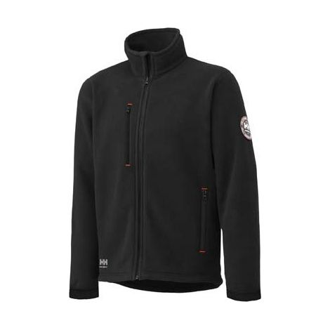Veste Langley, Fleece, Taille L, noir