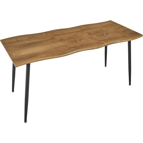 Table à manger extensible forme organique 4 à 6 places ABBOTT (1/5)