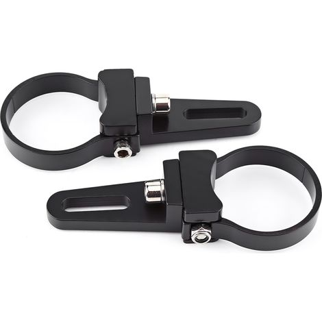 1,5" Supports de montage en aluminium pour barre de protection, pinces supports LED camion tout-terrain travail (1/4)