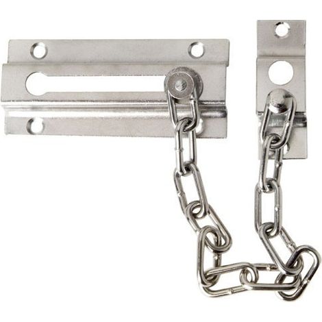 Catena di sicurezza per porta in argento (Blister 1 pezzo)