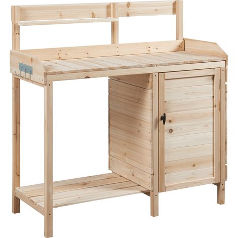 Tavolo da rinvaso 110 x 107 x 46 cm abete 030011044