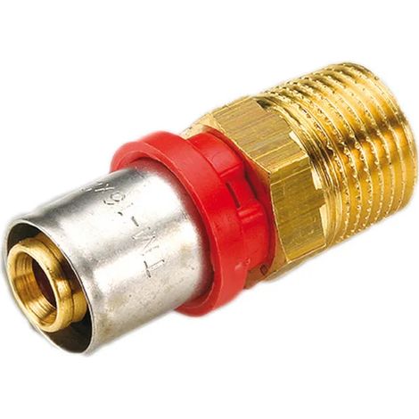 Raccordo Diritto/Niples Maschio 11/4" Ø40 Multistrato A Pressare
