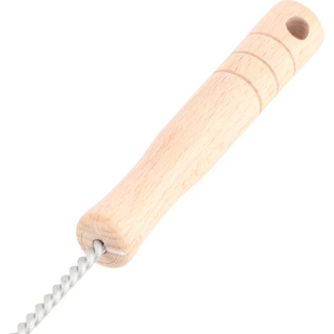 Brosse de nettoyage flexible Bendable pour machine à laver, sèche-linge, réfrigérateur, tuyaux - Noir - Plastic+Stainless Steel+Wood - 70x3cm/27.6x1.2in - 77g - 1 unité (1/5)