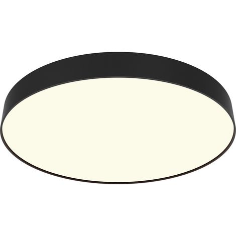 Maytoni Zon Plafonnier encastré noir 3000K 5160lm
