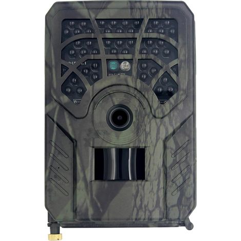 Caméra Faune Sauvage Caméra de Chasse étanche Moniteur Surveillance Sauvage Version Nocturne Infrarouge caméras Suivi en Plein air Fiable Précise(White) (1/5)