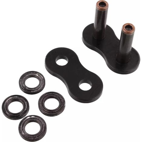 Eslabón de conexión RK - remache (CLF) BL530ZXW (anillo XW) negro