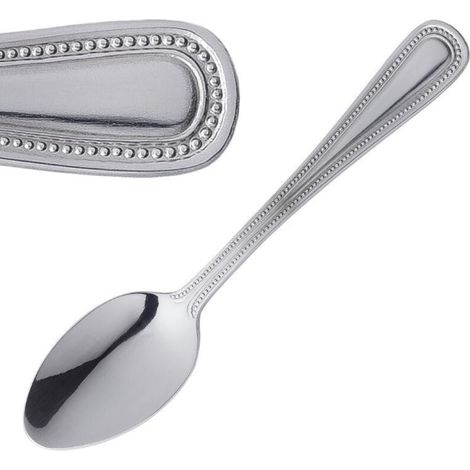 Cuillère à Café Bead 120 mm Lot de 12 (1/4)