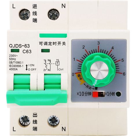Minuteur Mécanique Interrupteur Programmable Temporisateur 230V pour Pompe à Eau Machine Équipement (1/5)